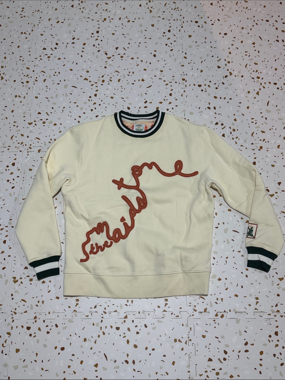 The Maidstone Crewneck x Dinner Service NY